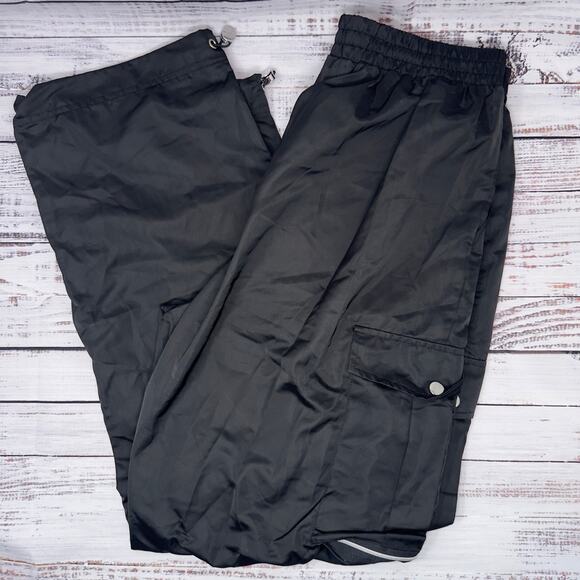 Forever 21 Black Athletic Pants women's Size Large NWT - Picture 2 of 7